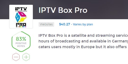 IPTVBoxPro Internet Protocol TV Reviews
