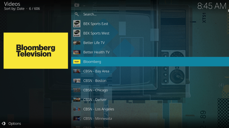 Free Live TV Kodi Addon is widely considered one of the best Kodi Addons for live TV.