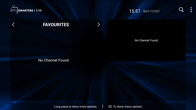 That's it! You can now add/remove channels from Favorites within this IPTV service.