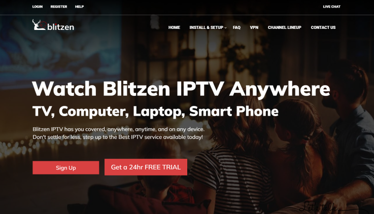 blitz iptv website