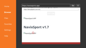 navixsport website