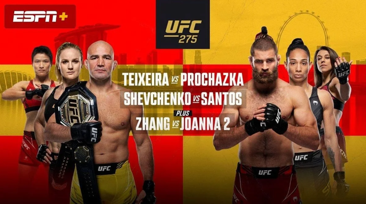 How to Watch UFC 275 on Firestick - Fight Card
