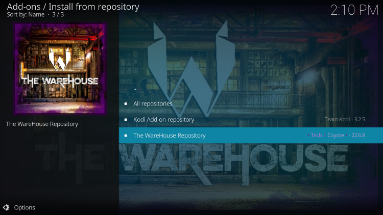 Warehouse Repository