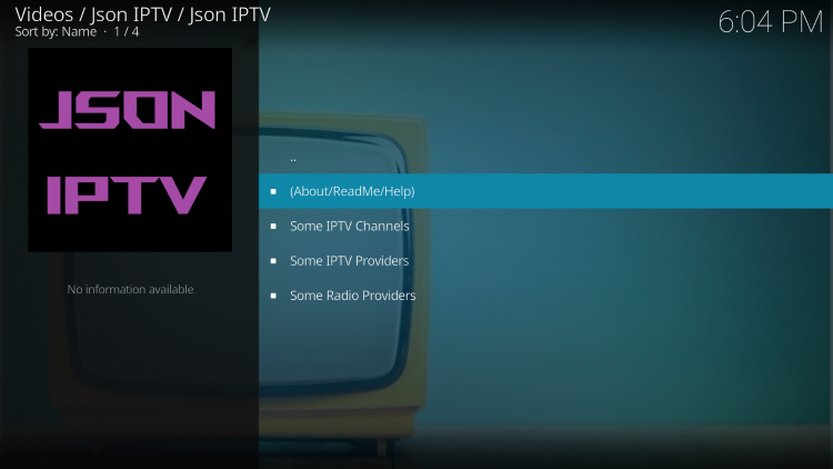 That's it! You have installed the Json Kodi Addon on Firestick/Android.