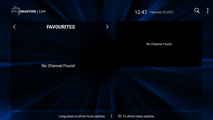 That's it! You can now add/remove channels from Favorites within secure stream ott