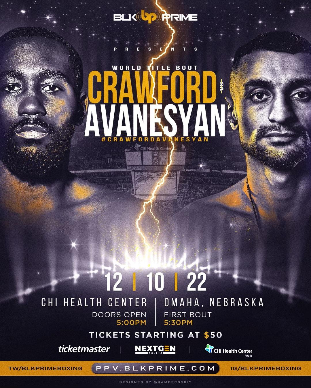 How to Watch Terence Crawford vs David Avanesya - Details