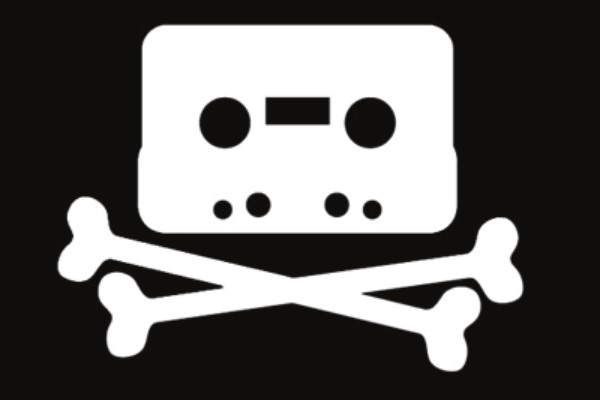 cassette tape pirate music
