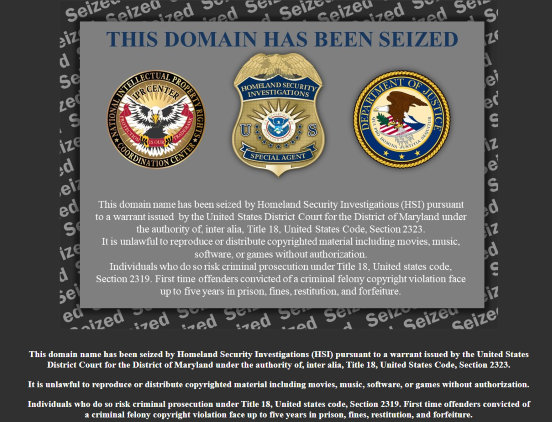 this domain has been seized