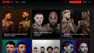 showtime boxing app on firestick