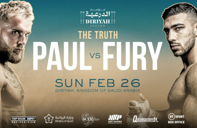 how to stream the boxing match of Jake Paul vs Tommy Fury