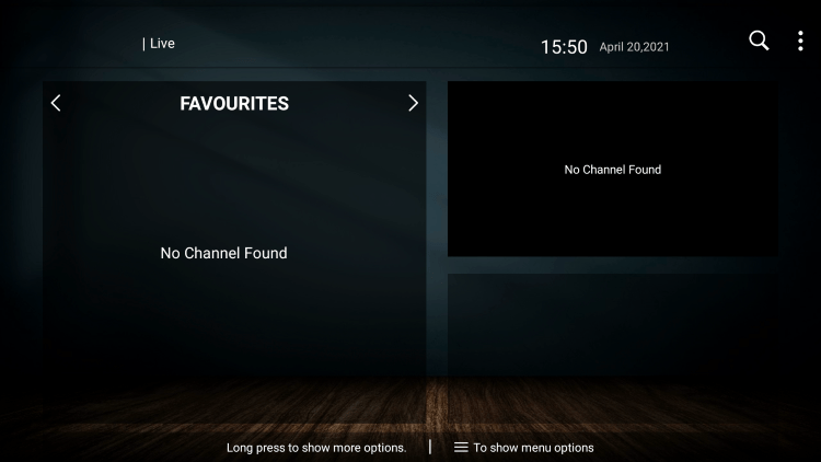 That's it! You can now add/remove channels from Favorites within the willow hosting iptv service