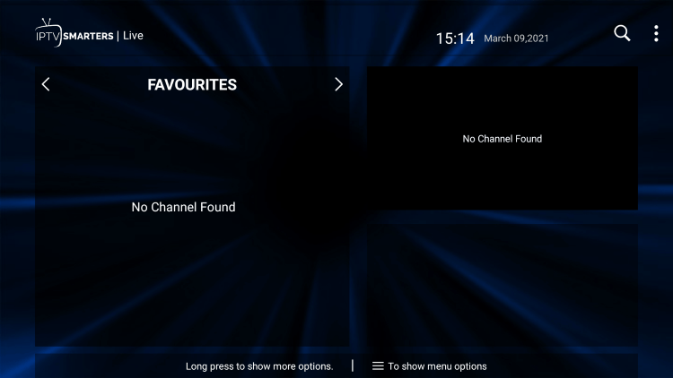 That's it! You can now add/remove channels from Favorites within thunder iptv