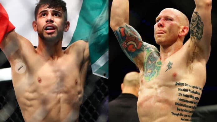 The co-main event is a matchup between Yair Rodriguez vs Josh Emmett for the interim UFC Featherweight Title.
