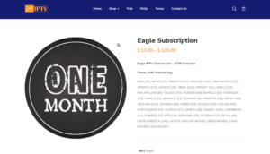 eagle iptv website