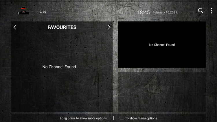 That's it! You can now add/remove channels from Favorites within john doe streams