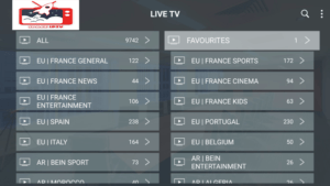 space iptv channels