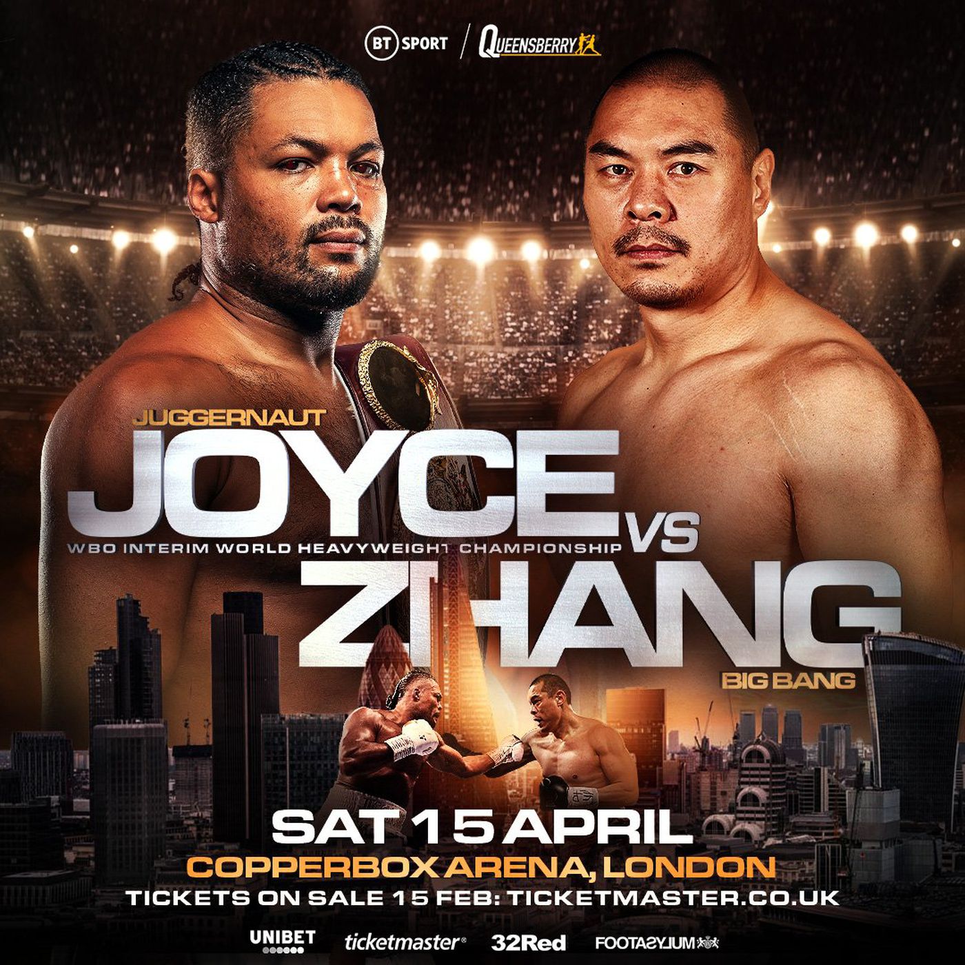 The following guide shows how to stream Joe Joyce vs. Zhilei Zhang fight on any device.