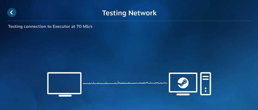 Testing the network connection between the host PC and your NVIDIA Shield