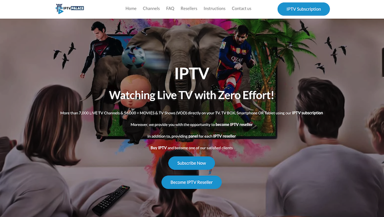 IPTV Palace Official Website