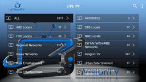 nvision tv iptv channels