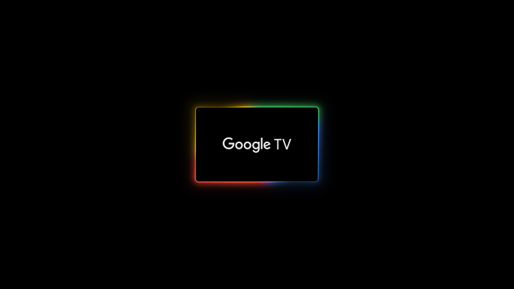 Once the System update is complete you will be presented with a Google TV loading screen.