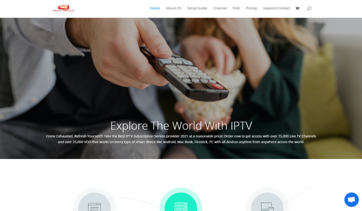 Relax IPTV Official Website