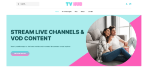 tv hub iptv website