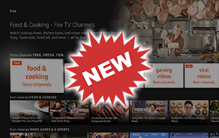 Amazon Launching New Fire TV Channels Service