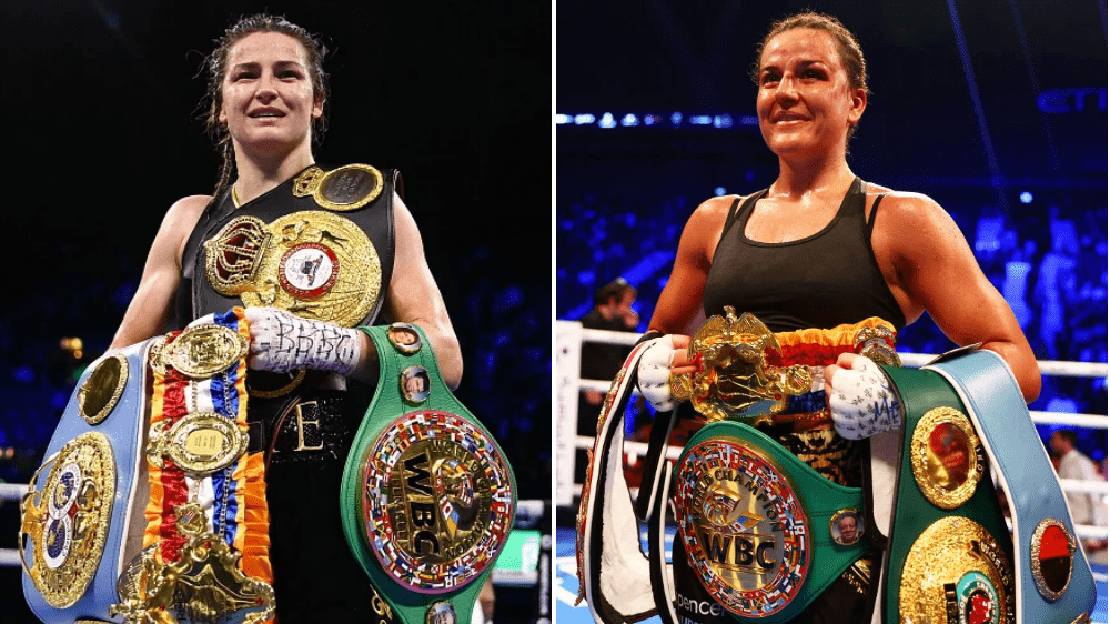 Katie Taylor is one of the most popular names in the world and comes in with a record of 22-0.