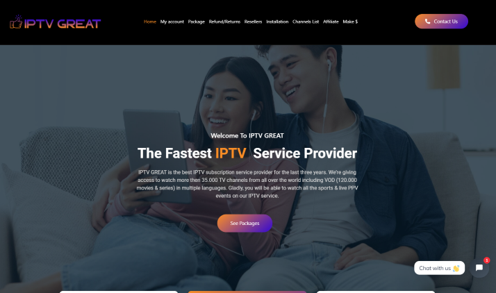 great iptv website
