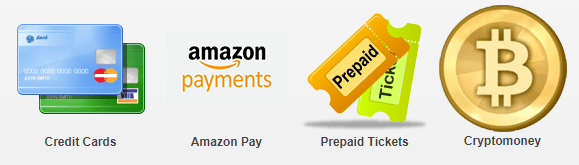 There are four methods that Real-Debrid accepts for payment: Credit Cards, Amazon Pay, Cryptocurrency, and Prepaid Tickets.