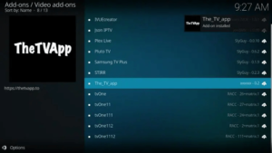 How to Install The TV App Kodi Addon