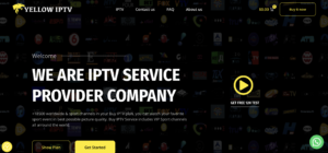 yellow iptv website