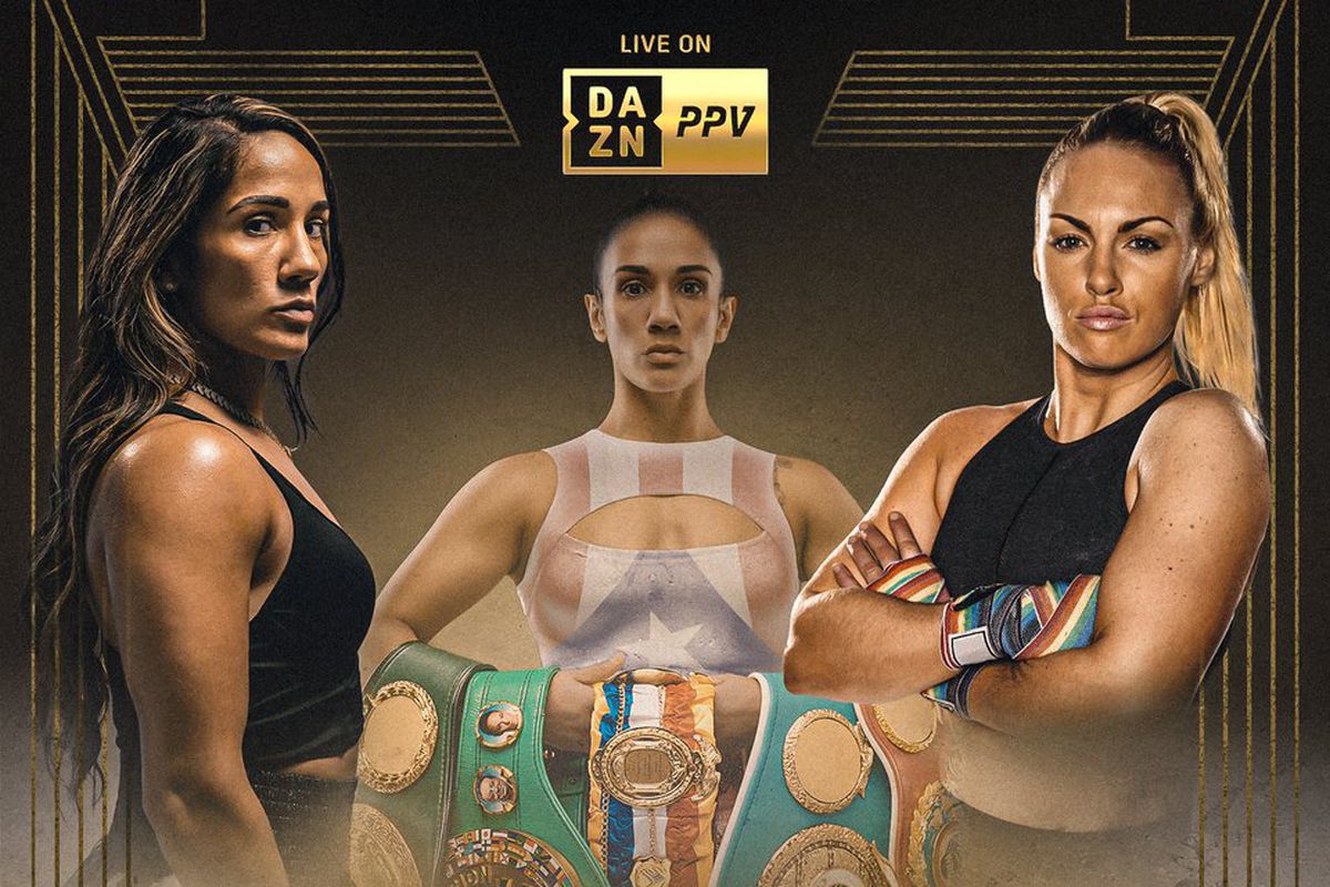 This loaded fight card also includes a women's title fight between Amanda Serrano vs Heather Hardy.