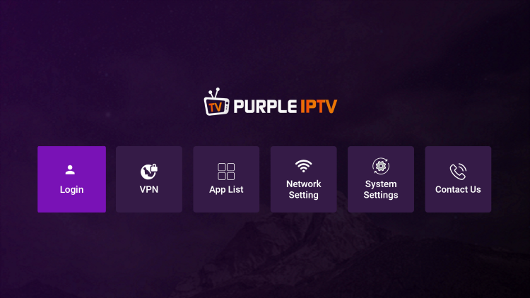 Purple IPTV is a live TV player that requires an M3U URL of your current IPTV provider in order to create a playlist.