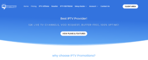 IPTV Promotions Website