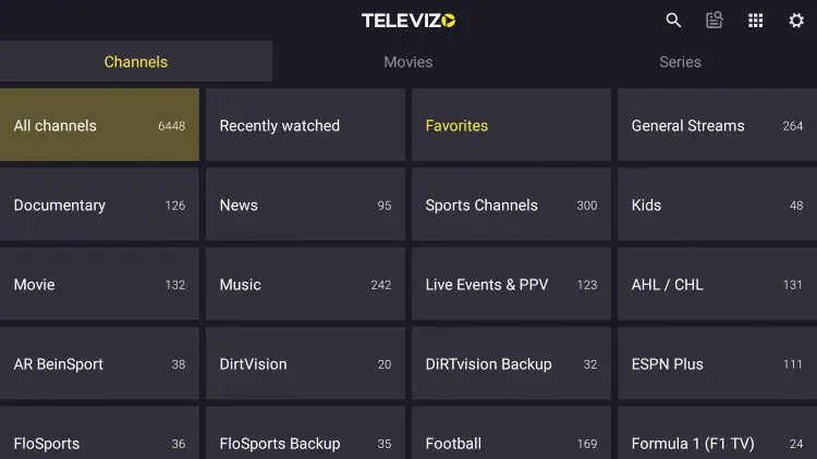You have successfully installed and setup the Televizo IPTV player.