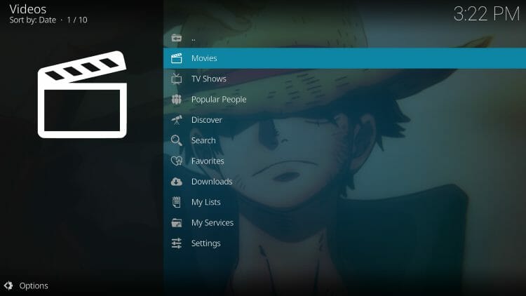 Installation of the Luffy Kodi Addon is now complete. Enjoy!