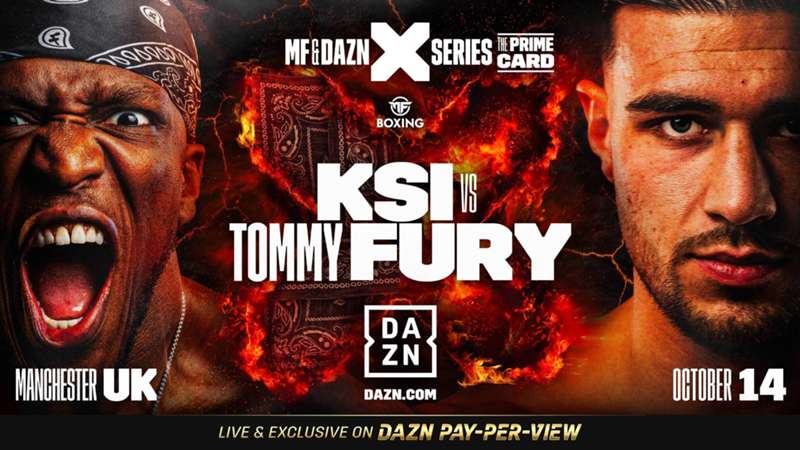The following guide shows How to Stream KSI vs Tommy Fury for free on any device.