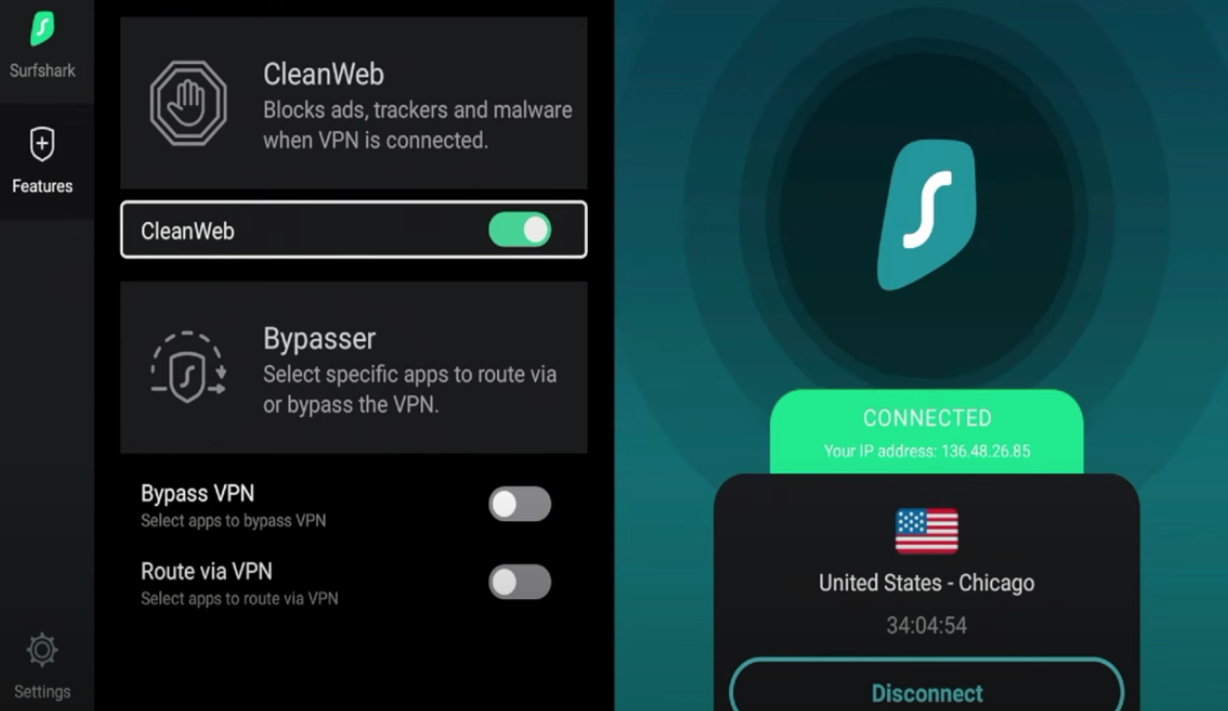 Surfshark CleanWeb is a powerful ad blocker offered by Surfshark VPN