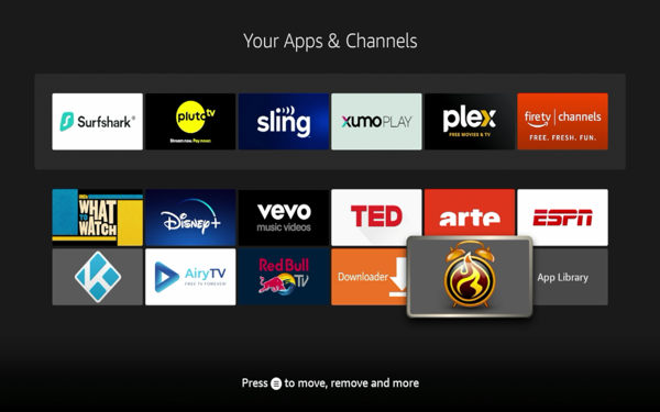 Locate APKTime in your Apps & Channels and click the app to launch it.